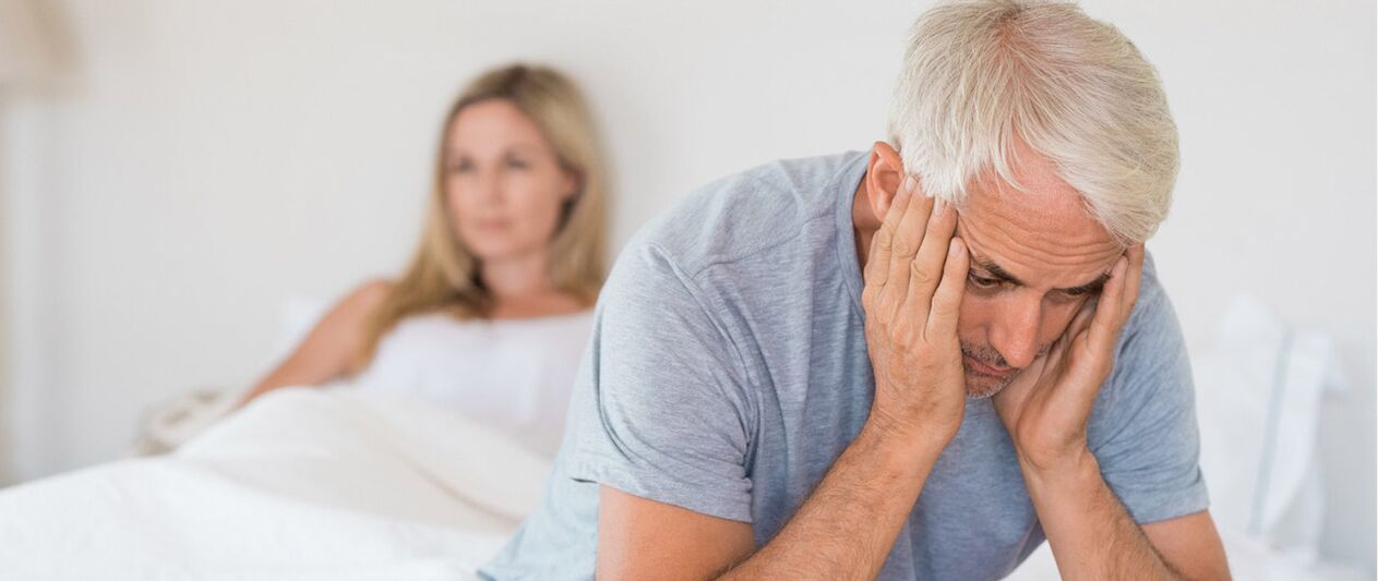 60 سال کے بعد ایک آدمی میں عضو تناسل