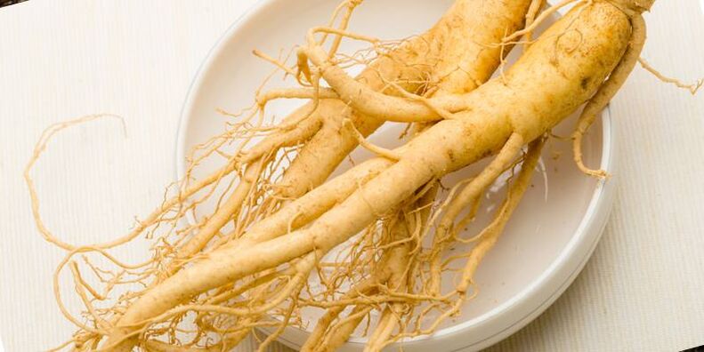 ginseng طاقت بڑھانے کے لئے